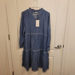 Blue Denim Dress